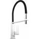 Hudson Reed - Mitigeur de Cuisine avec Douchette - Design Moderne Noir et Chrome