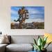 East Urban Home 'Joshua Tree, Joshua Tree National Park, California' Photographic Print on Canvas Canvas, in Blue | 12 H x 18 W x 1.5 D in | Wayfair