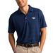 Men's Navy Nevada Wolf Pack Vansport Strata Textured Polo