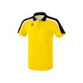 ERIMA Kinder Poloshirt Poloshirt, gelb/schwarz/weiß, 128, 1111828