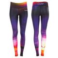 Winshape Damen Leggings Functional Power Shape Tights Leggings AEL102 mit Anti-Rutsch-Effekt, Sunset Glow, Winshape Slim Style Fitness Freizeit Sport Yoga Workout