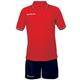 Givova Unisex Kit Street Fu ball Set, Rot/Blau, L EU