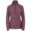 Trespass Moxie, Raspberry Marl, XS, Sport Top mit Beuteltasche für Damen, X-Small, Grau