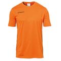 Uhlsport Herren Score Kit Trikot&Shorts Set, Fluo Orange/Schwarz, S