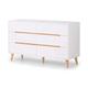 Julian Bowen Alicia 6 Drawer Wide Chest, White