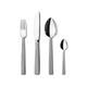Georg Jensen Cutlery Set of 4 Dinner Forks, Spoons, Long Grill Dinner Knifes and Tea Spoons - Designed by Sigvard Bernadotte Tableware - Pack of 16