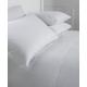 The Bettersleep Company Luxury 100% Cotton 200tc Shaped Caravan Duvet Cover and Pillowcase Set (White, Island Duvet Cover Set)