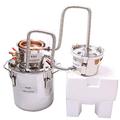 3 Pots DIY 2 Gal 10 litres DIY Copper Alcohol Moonshine Still Spirits Boiler Water Oil Distiller Brewing Kit…