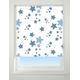 UNIVERSAL Twinkle Twinkle Patterned Thermal Blackout Roller Blind, Blue, W150cm