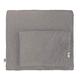 Linen & Cotton Duvet Cover Set ALICIA, 100% Stonewashed Linen - KING (230 x 220 cm), Taupe