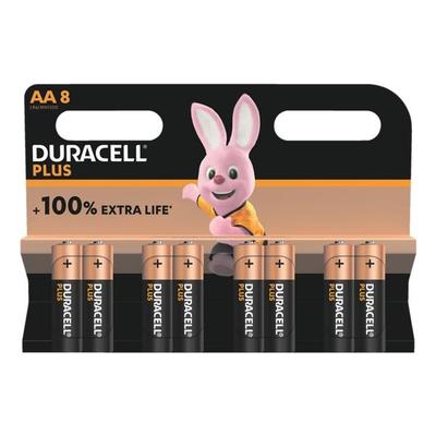 Duracell 8er-Pack Batterien »Plus« Mignon / AA / LR06