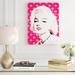 House of Hampton® Marilyn Monroe XII Graphic Art Print on Canvas Canvas | 24 H x 18 W x 1.5 D in | Wayfair HOHM8389 44031145