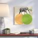 Ivy Bronx Elephant I by Mark Ashkenazi - Graphic Art Print on Canvas in Gray/Green | 18 H x 18 W x 1.5 D in | Wayfair IVBX4870 44029010