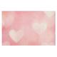 Kess eigene Heidi Jennings Love is in the air Pink Hund Tischset, 33 x 45,7 cm