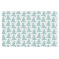 Kess InHouse Kess eigene md1015bdm02 Michelle Drew Herringbone Forest Blaugrün Blau Hund Tischset, 61 x 38,1 cm