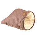 Gor Pets Crinkle Cat Schlafsack (braun Wildleder)