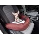 Hossi's Wholesale Carseat-Gurt-0895 Knuffiger Autositz für Hund, Katze Oder Haustier, Klar