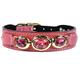 Hartman & Rose Regency Collection Hundehalsband, Petal Pink, 35,6–40,6 cm