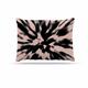 Kess eigene Nika Martinez "Tie Dye Rose" Pink Abstrakte Hundebett, 76,2 x 101,6 cm