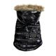 FouFou Dog FFD 61073 2016 Winter Coat Hundemantel, S, schwarz