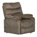 Red Barrel Studio® Upholstered Power Lift Assist Recliner Polyester in Black | 44 H x 38 W x 39 D in | Wayfair CC2F4B3C42FE460CB59AAE05057D9A10