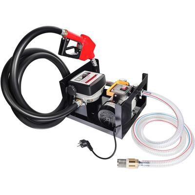 Wiltec - Heizöl- und Dieselpumpe 230V/550W 50l/min selbstansaugend Pumpe mit automatischer Pistole, Image