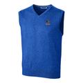 Men's Cutter & Buck Royal Delaware Fightin' Blue Hens Big Tall College Vault Lakemont Tri-Blend Vest