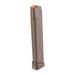 Glock Model 17/34 9mm 33-Round Magazines - Magazine Fits 17/34 9mm 33-Rd Polymer Flat Dark Earth