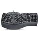 Perixx PERIBOARD 512 Ergonomische Tastatur USB QWERTY US English Layout, Schwarz