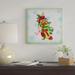 The Holiday Aisle® 'Holiday Celebration 2' Graphic Art Print on Wrapped Canvas Canvas | 14 H x 14 W x 2 D in | Wayfair