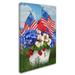 The Holiday Aisle® America the Beautiful by Jean Plout - Graphic Art Print on Canvas Canvas | 19 H x 12 W x 2 D in | Wayfair
