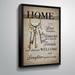 Charlton Home® The Great Divide - Textual Art Print on Canvas Canvas, Metal in Brown | 12 H x 8 W x 2 D in | Wayfair