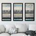 Ebern Designs 'Stratis I' Acrylic Painting Print Multi-Piece Image Plastic/Acrylic in Black/Gray | 33.5 H x 52.5 W x 1 D in | Wayfair