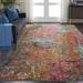 Blue/Orange 47 x 0.5 in Area Rug - Ivy Bronx Allegro Abstract Area Rug Polypropylene | 47 W x 0.5 D in | Wayfair 6B64277C0B494DB0A4A41798279D130E