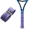 Raquex Enhance Replacement Racket Grip: Tennis Grip, Badminton, Squash Grip Tape. 13 colours. Premium, self-adhesive tennis racquet grip. Finishing tape included (Purple, 10 Grips)