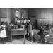 Buyenlarge Thanksgiving Day Lesson at Whittier - 1 Photograph Print in Gray | 28 H x 42 W x 1.5 D in | Wayfair 0-587-24461-5C2842
