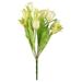 Vickerman 523551 - 12" White Tulip Bush x 12 (FD180303) Home Office Flower Bushes