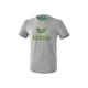 ERIMA Kinder T-shirt Essential T-Shirt, hellgrau melange/twist of lime, 152, 2081803