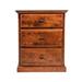 Loon Peak® Argueta 3 - Drawer Nightstand Wood in Brown | 30 H x 25 W x 18 D in | Wayfair D6A5EE3679144337814C9724F0445534