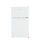 Cookology UCFF87 47cm Freestanding Undercounter Small Fridge Freezer with 2 Doors, 87 Litre, Adjustable Temperature Control, LED Light and a 3 Star Freezer Rating - in White