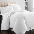 100% Cotton White Super King Duvet Cover 260x220 cm, 400 Thread Count Long Staple Cotton Super King Quilt Cover, Sateen Super King Size Duvet Cover Sets with Button Closure (Cotton Bedding) - Pizuna