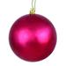 Vickerman 569702 - 2.75" Berry Red Shiny Ball Christmas Tree Ornament (12 pack) (N590721DSV)