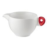 Guzzini Art & Café Milk 3.7 Oz. Pitcher Porcelain China/Ceramic in Red | 3 H x 5.5 W in | Wayfair GU-2234.00-65