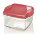 Guzzini Latina Acrylic Medium Airtight 51 Oz. Food Storage Container Plastic in Red | 4 H x 7 W x 6.25 D in | Wayfair GU-0207.10-65