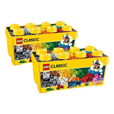 Bausteinebox »Classic« 10696, 2er-Set, insgesamt 968 Teile, LEGO
