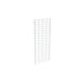 Econoco 3 Piece Slatwall Accessory Kit Metal in White | 60 H x 24 W x 1 D in | Wayfair P3STG25W