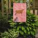 Caroline's Treasures Jersey Cow Check 2-Sided Polyester 15 x 11 in. Garden Flag in Pink | 15 H x 11 W in | Wayfair BB7829GF