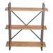 Gracie Oaks Mikesha Standard Bookcase in Brown | 55.5 H x 47.5 W x 14 D in | Wayfair 2ABDAFCB167C4B6393D64782430ED6ED