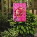 Caroline's Treasures Crab Polkadot 2-Sided Polyester 15 x 11 in. Garden Flag in Pink | 15 H x 11 W in | Wayfair BB8269GF