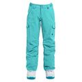 Burton Mädchen Elite Cargo Snowboard Hose, Aruba blau, S